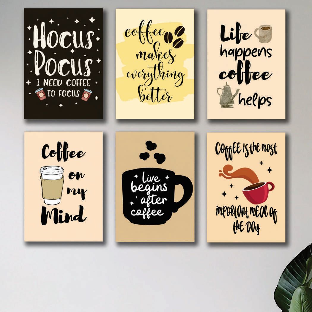 Coffee Lover's Wall Set