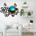 Enchanted Blossom Clock